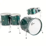 Test & Avis : Gretsch Drums US Custom 2up 2down Green