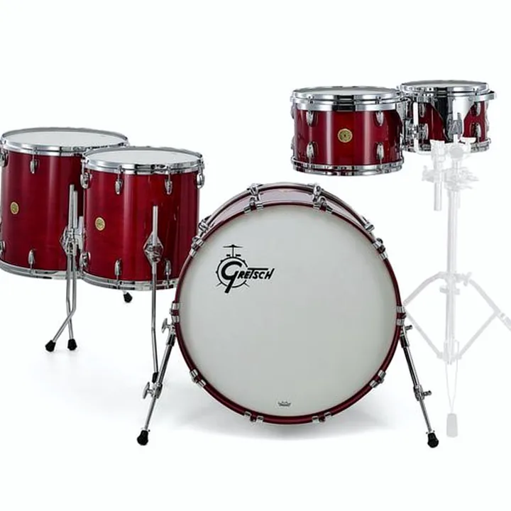 Test, Avis Gretsch Drums USA Custom 2up2down Rosewood