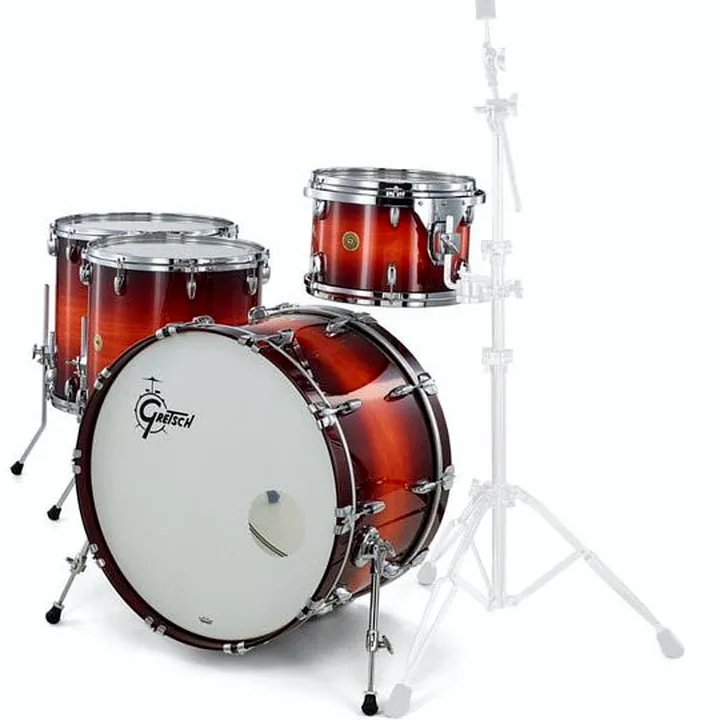 Test & Avis Gretsch Drums USA Custom Savannah Sunset