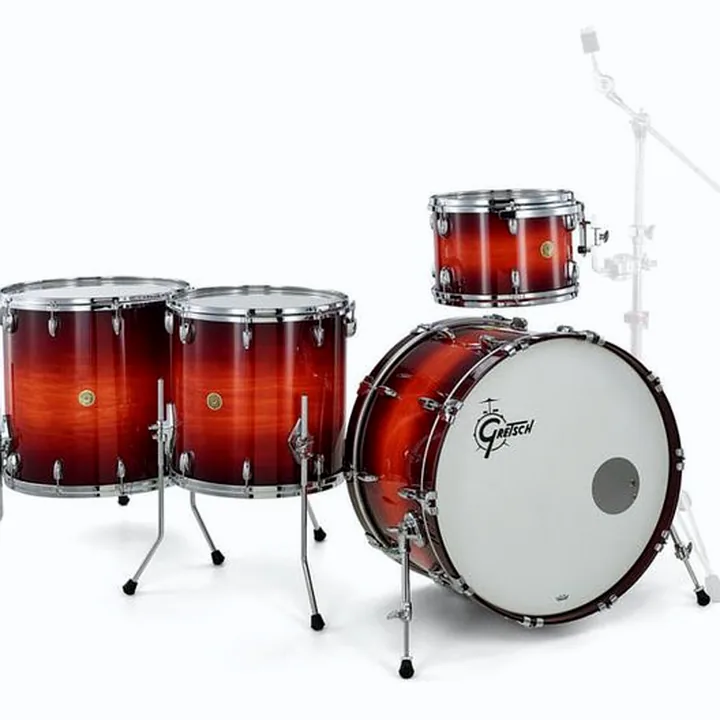 Test & Avis Gretsch Drums USA Custom Savannah Sunset