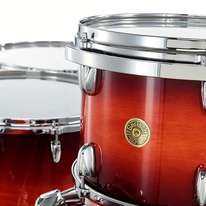 Test & Avis Gretsch Drums USA Custom Savannah Sunset