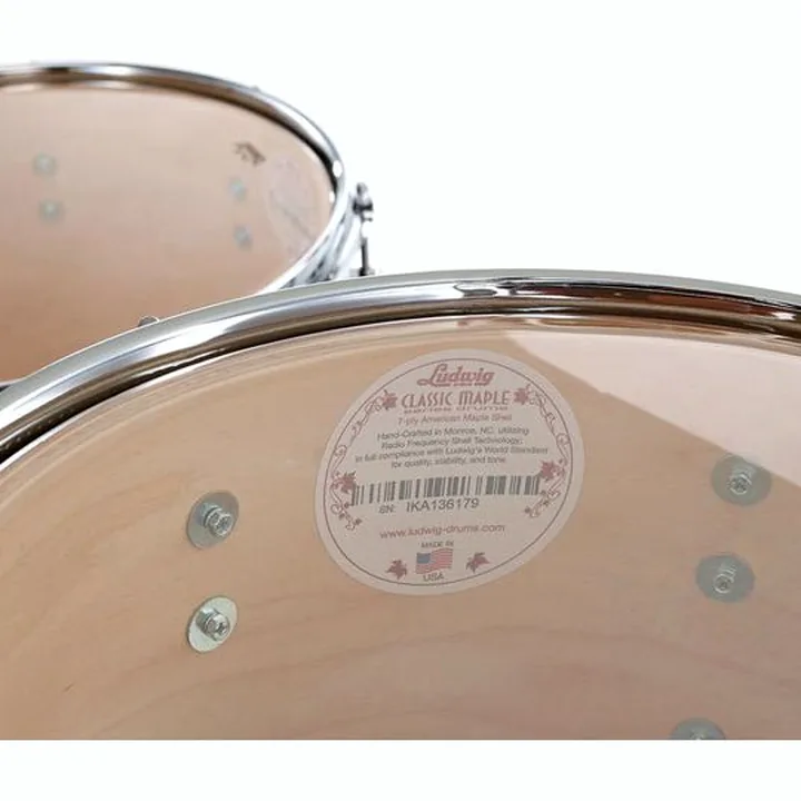 Test & Avis : Ludwig Classic Maple Downbeat Black O