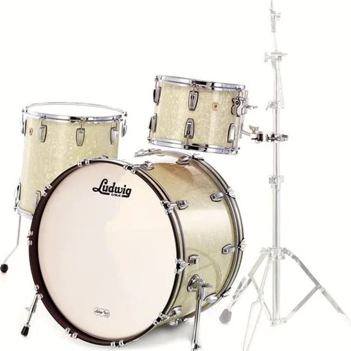Test & Avis : Ludwig Classic Maple Rock Vintage Wh.