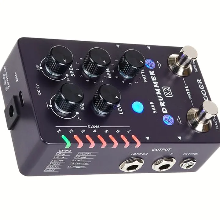 Test & Avis : Mooer Stereo Drummer X2
