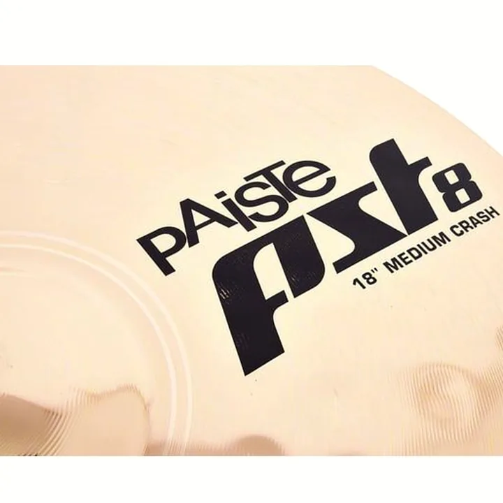 Test, Avis : Paiste 18″ PST8 Reflector Med. Crash