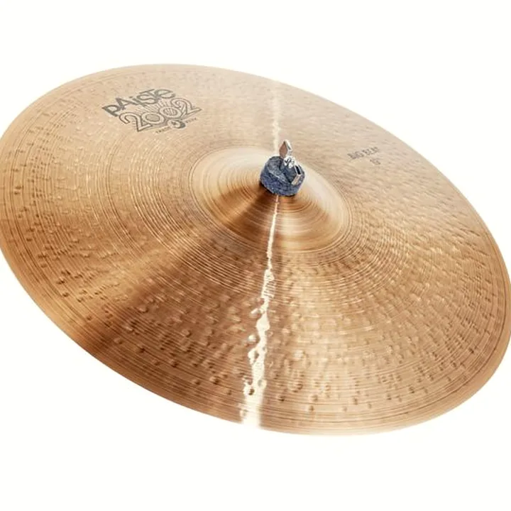 Test & Avis : Paiste 19″ 2002 Black Big Beat Cymbal