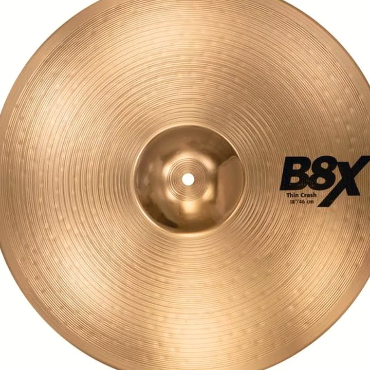 Test, Avis : Sabian 18″ B8X Thin Crash