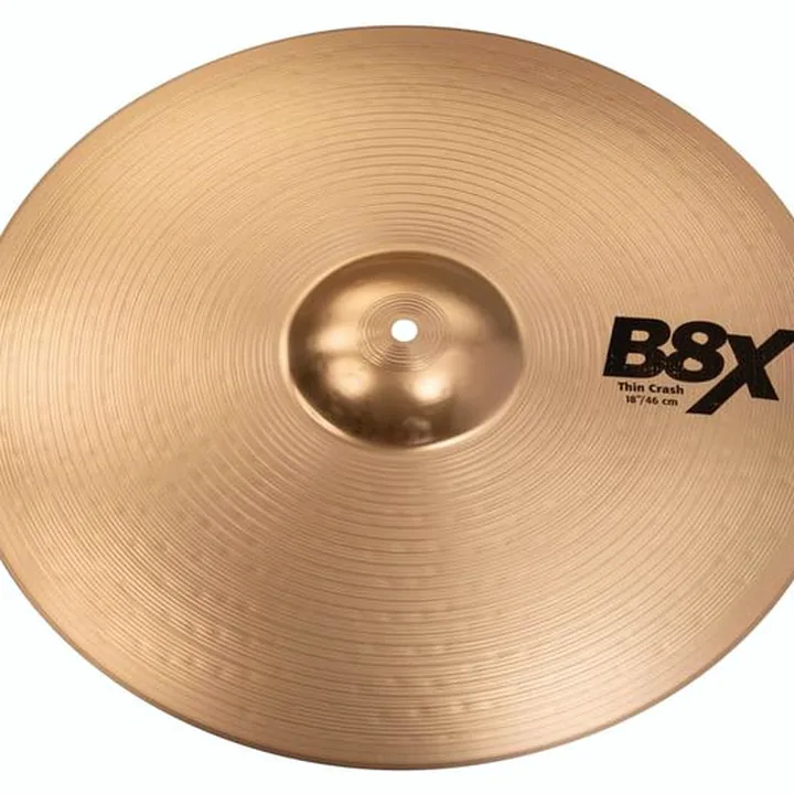 Test, Avis : Sabian 18″ B8X Thin Crash