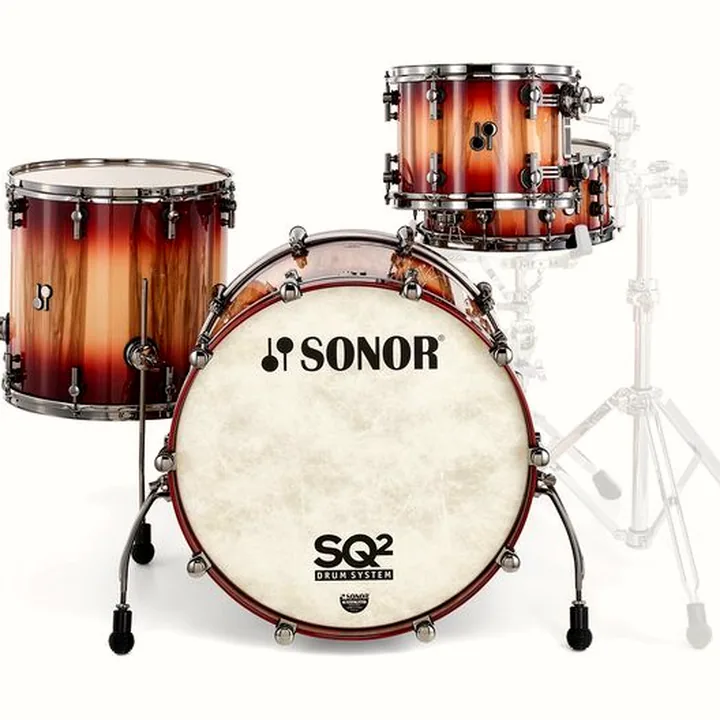 Test, Avis : Sonor SQ2 1up1down Candy Red over AM