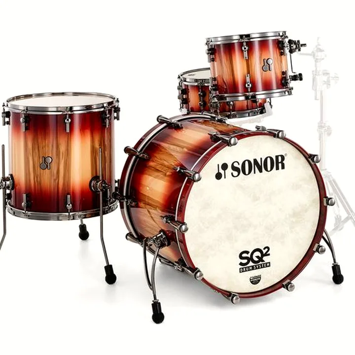Test, Avis : Sonor SQ2 1up1down Candy Red over AM