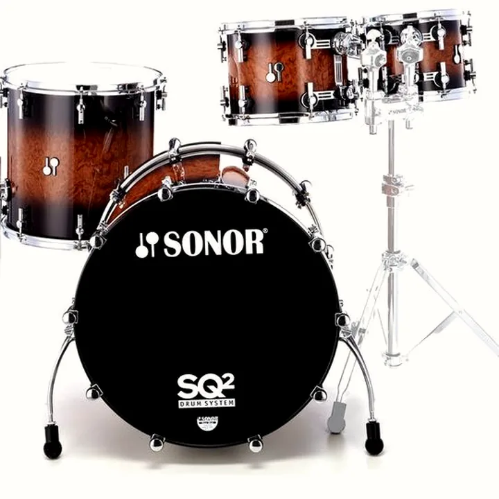 Test & Avis : Sonor SQ2 Beech Walnut Brown Burst