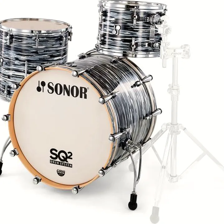 Test & Avis : Sonor SQ2 Set Rock Blue Oyster