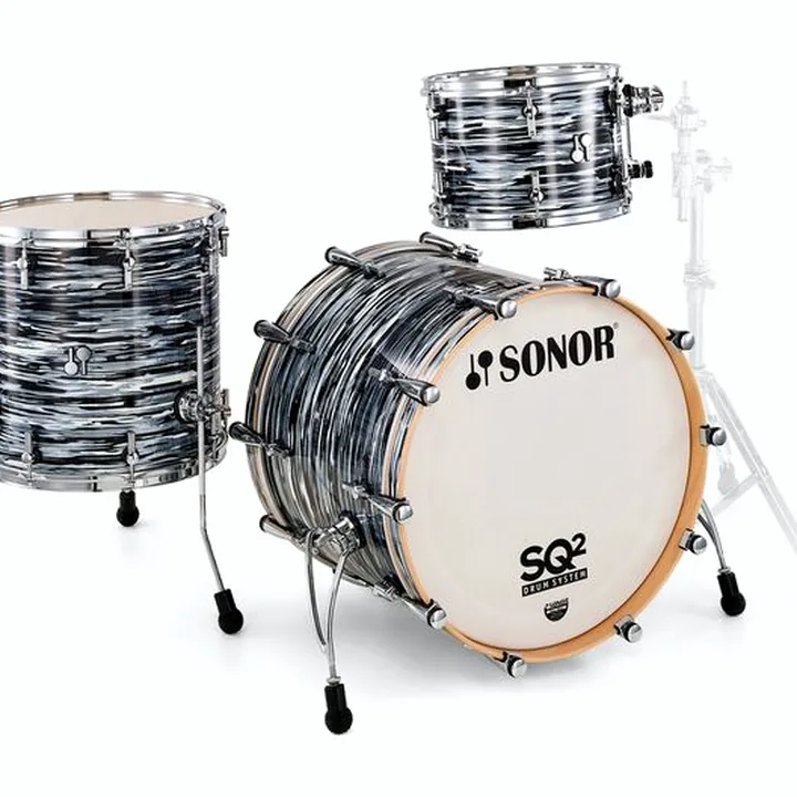 Test & Avis : Sonor SQ2 Set Rock Blue Oyster