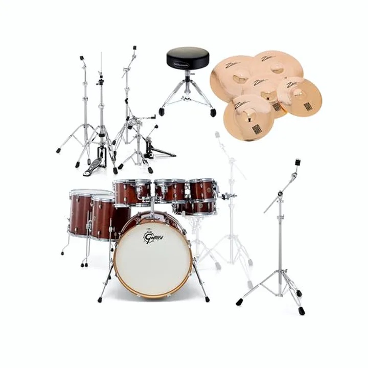 Test et Avis Batterie acoustique Gretsch Drums Catalina 7-piece Bundle WG