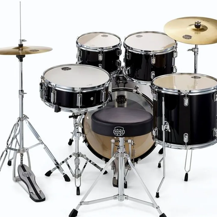 Test et Avis : Batterie acoustique Mapex Comet Fusion 18″Dark Black #DK