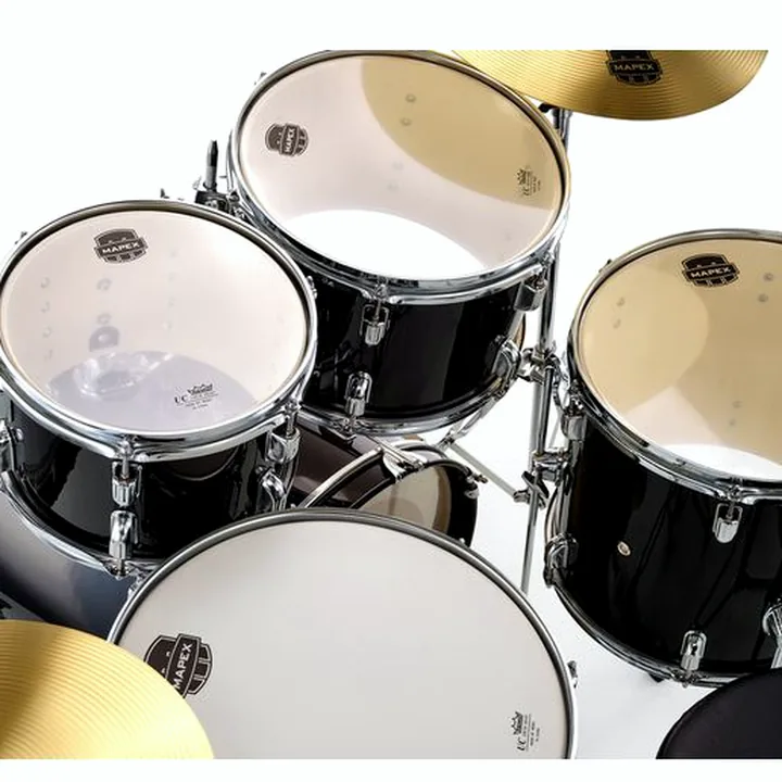 Test et Avis : Batterie acoustique Mapex Comet Fusion 18″Dark Black #DK