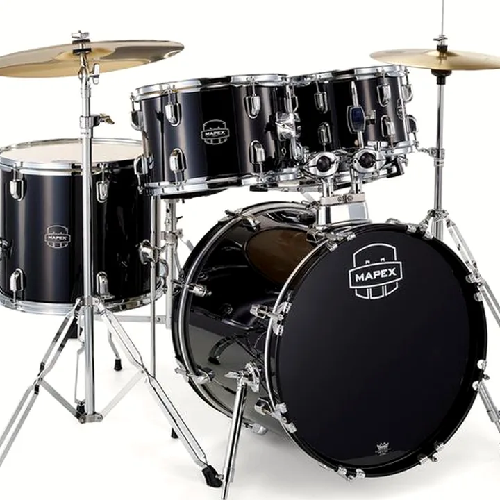 Test et Avis : Batterie acoustique Mapex Comet Fusion 18″Dark Black #DK