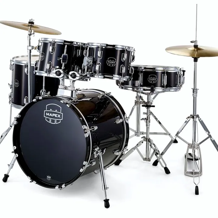 Test et Avis : Batterie acoustique Mapex Comet Fusion 18″Dark Black #DK