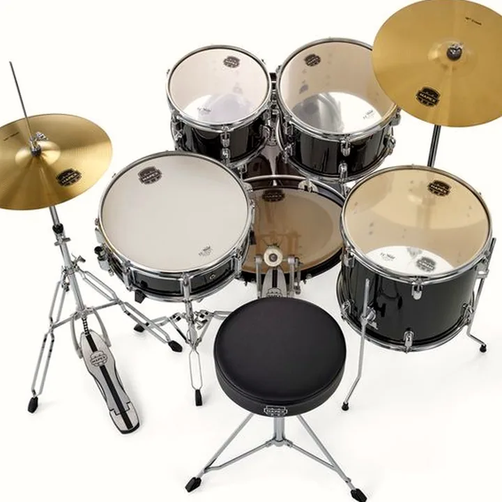 Test et Avis : Batterie acoustique Mapex Comet Fusion 18″Dark Black #DK