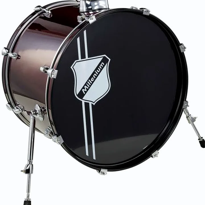 Test et Avis : Batterie acoustique Millenium Focus 22″x16″ Bass Drum Red