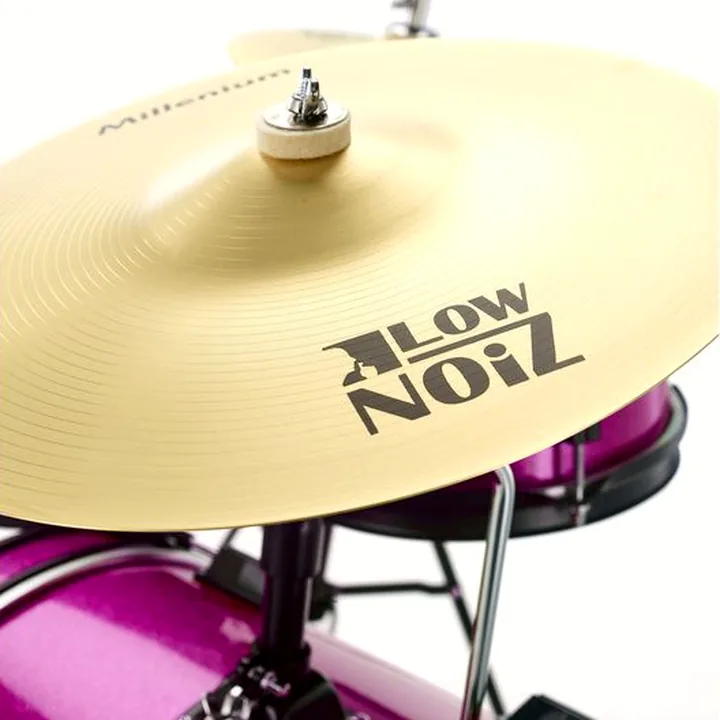 Test et Avis : Batterie acoustique Millenium Youngster Drum Set Bundle Pink