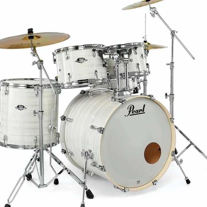 Test et Avis : Batterie acoustique Pearl EXX725BR/C Export S.White