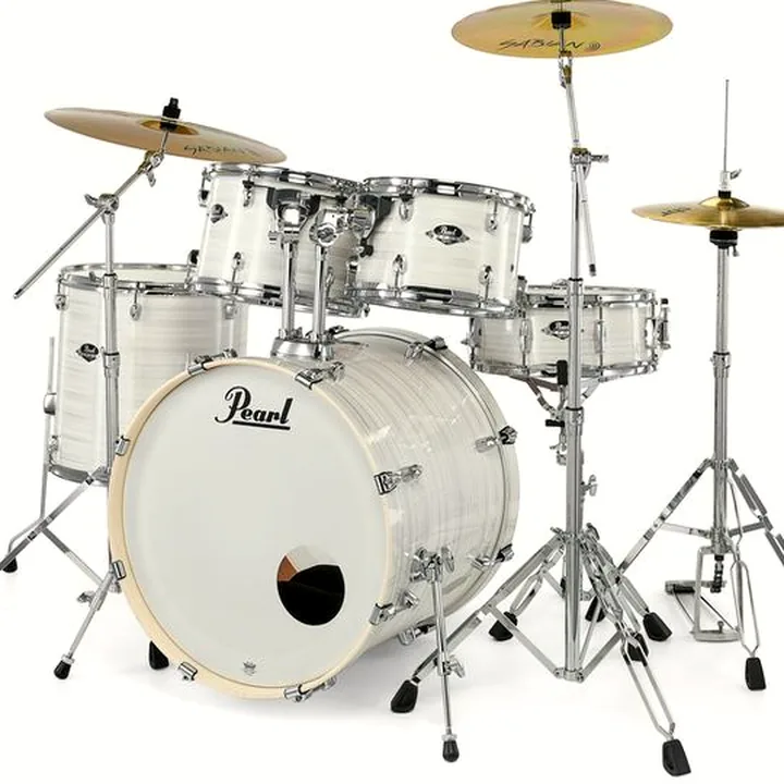 Test et Avis : Batterie acoustique Pearl EXX725BR/C Export S.White
