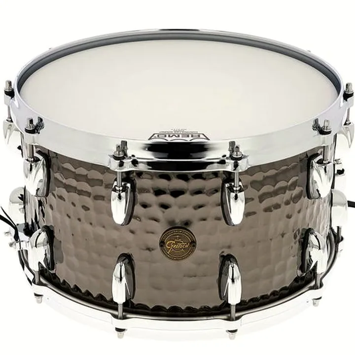 Test et Avis Caisse-Claire Gretsch Drums 14″x8″ Black Hammered Snare