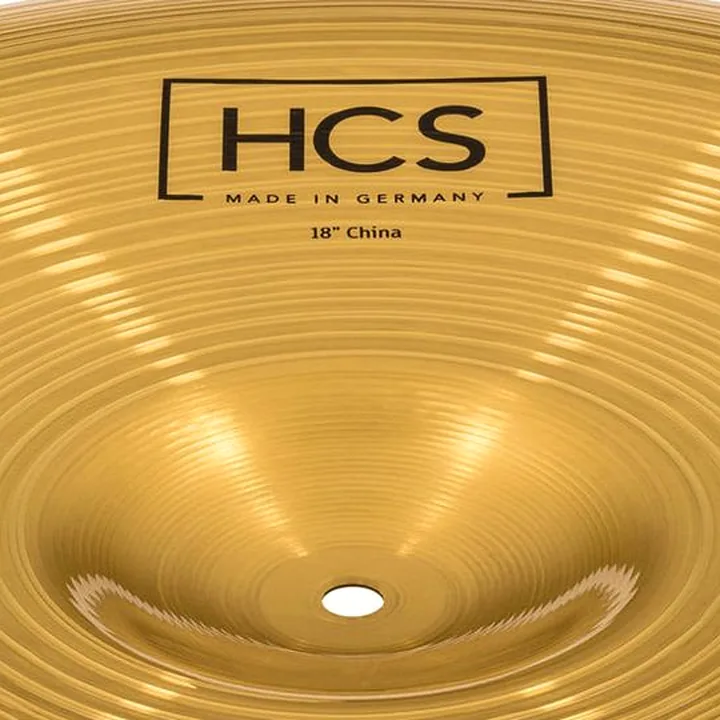 Test et Avis cymbale chinoise Meinl 18″ HCS China