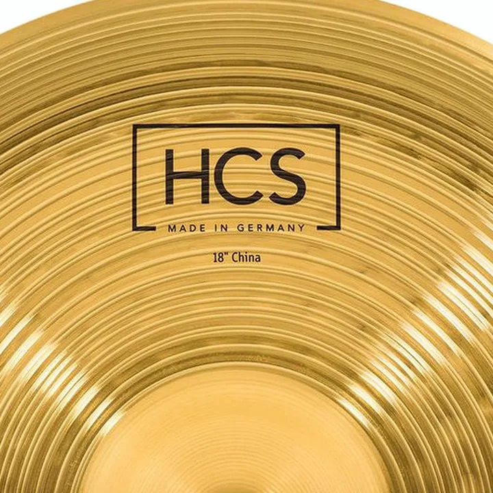 Test et Avis cymbale chinoise Meinl 18″ HCS China