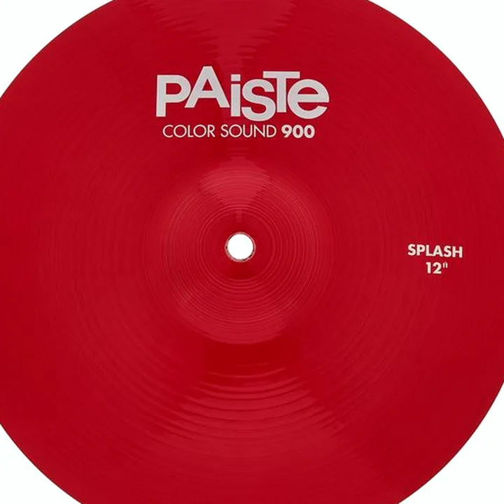 Test et Avis cymbale splash Paiste 12″ 900 Color Sound Splash RED