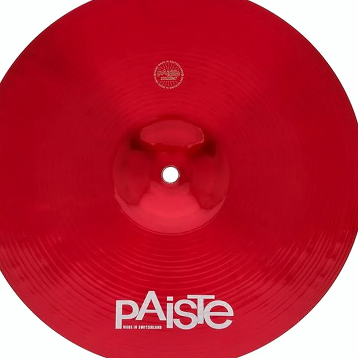 Test et Avis cymbale splash Paiste 12″ 900 Color Sound Splash RED