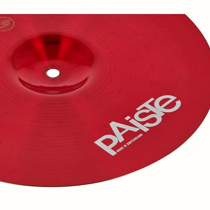 Test et Avis cymbale splash Paiste 12″ 900 Color Sound Splash RED