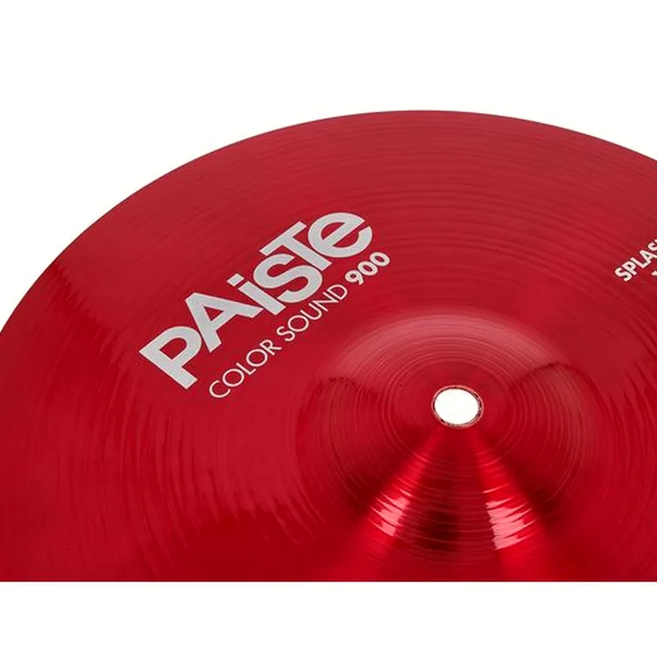 Test et Avis cymbale splash Paiste 12″ 900 Color Sound Splash RED