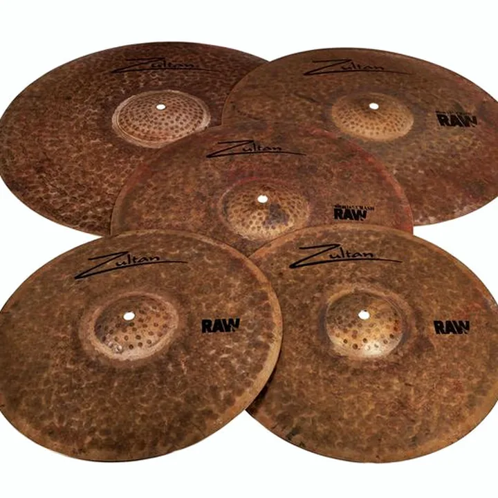 Test et Avis de la cymbale Zultan Raw Profi Cymbal Set