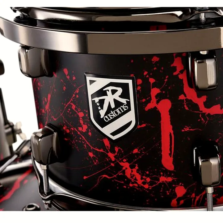 Test et Avis DR Customs 1up 2 down Black Red Splatter