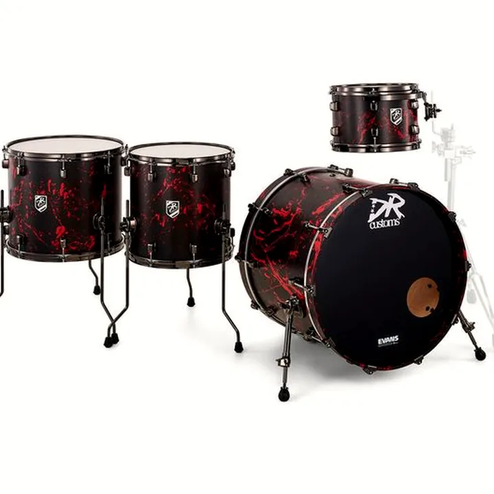 Test et Avis DR Customs 1up 2 down Black Red Splatter