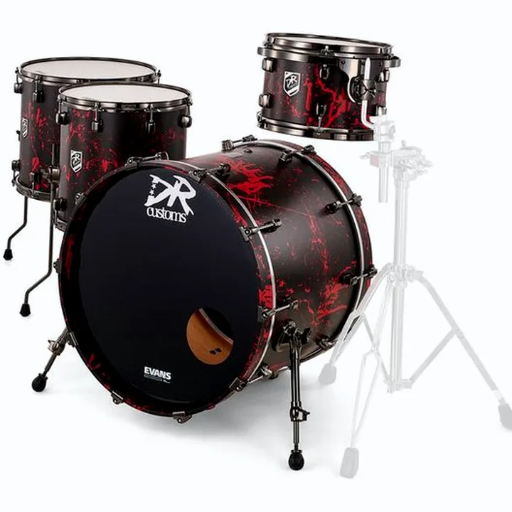 Test et Avis DR Customs 1up 2 down Black Red Splatter