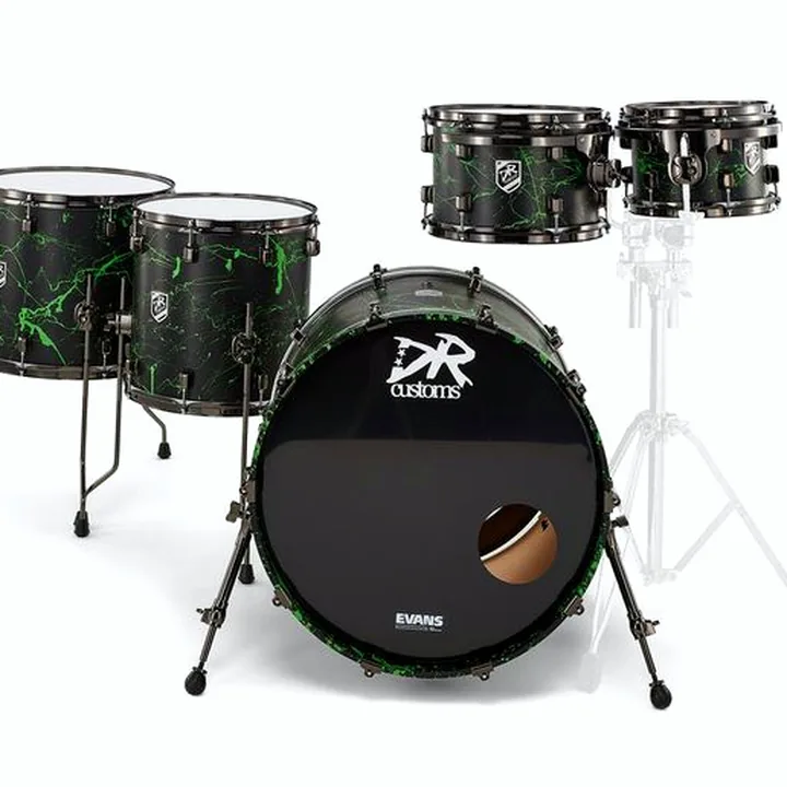 Test et Avis DR Customs Rock Set Black Green Splatter