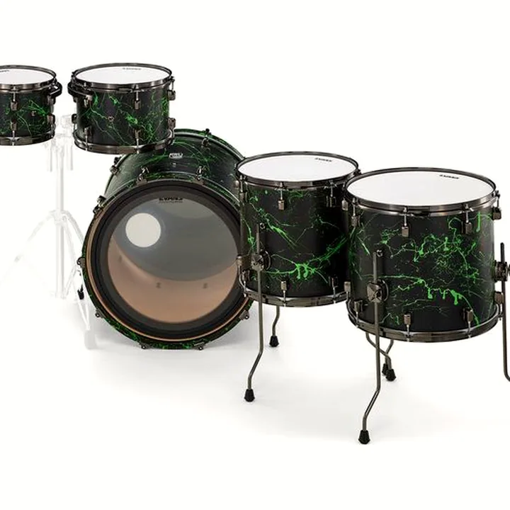 Test et Avis DR Customs Rock Set Black Green Splatter