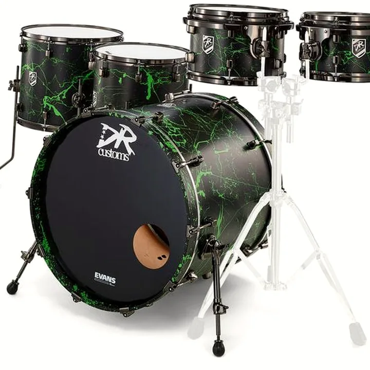 Test et Avis DR Customs Rock Set Black Green Splatter