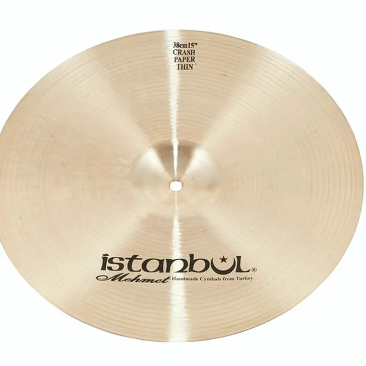 Test et Avis : Istanbul Mehmet 15″ Paper Thin Crash Tradit.