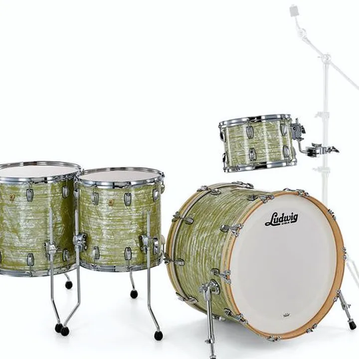 Test et Avis : Ludwig Classic Maple 4pcs Olive Pearl