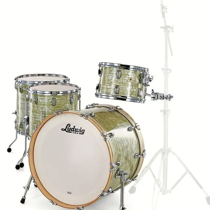 Test et Avis : Ludwig Classic Maple 4pcs Olive Pearl
