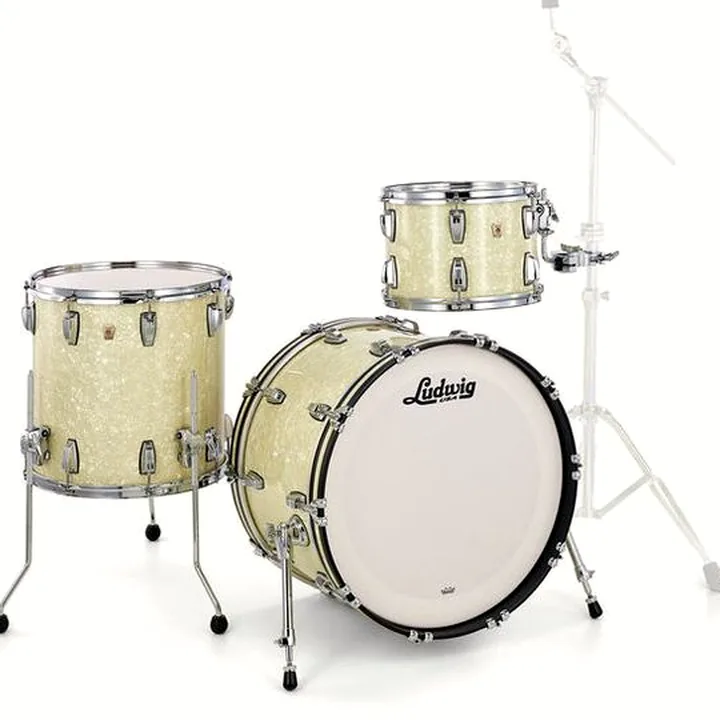 Test et Avis : Ludwig Classic Maple Fab 22 Vint. Wh.