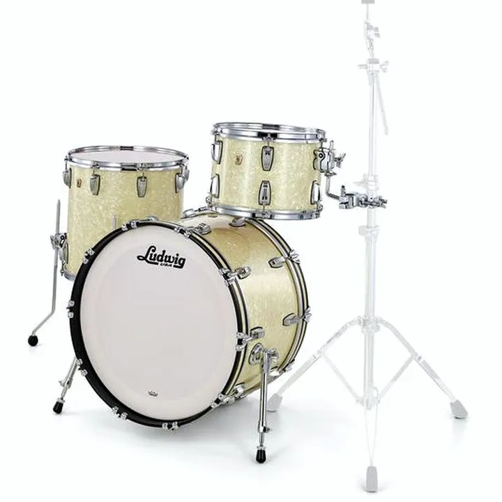 Test et Avis : Ludwig Classic Maple Fab 22 Vint. Wh.
