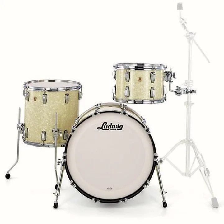 Test et Avis : Ludwig Classic Maple Fab 22 Vint. Wh.