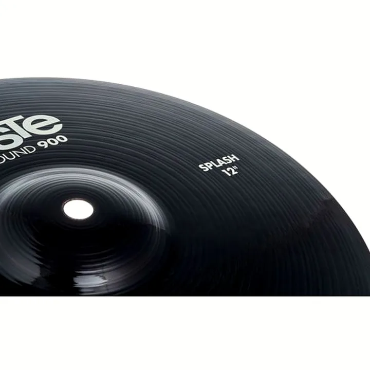 Test et Avis : Paiste 12″ 900 Color Sound Splash BK