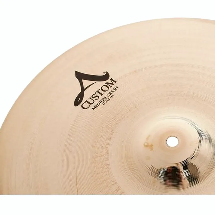 Test et Avis : Zildjian 17″ A-Custom Medium Crash